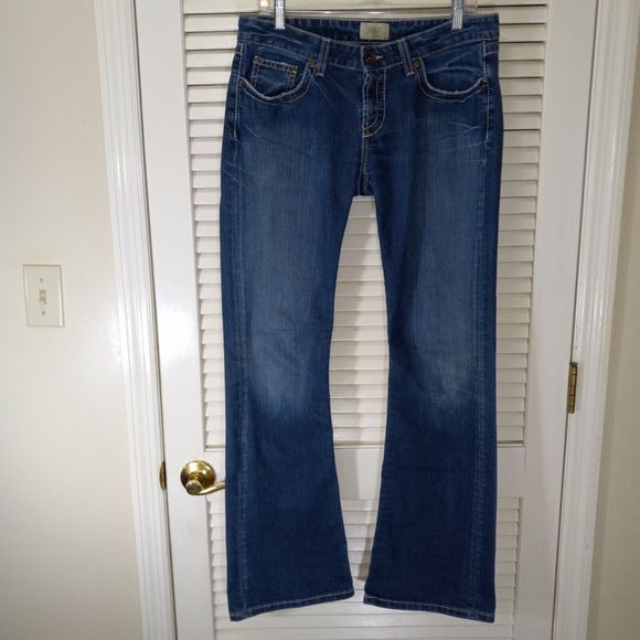 BKE Madison Jeans Tag Size 31x33.5 (Measures 32X33) Low Rise Medium Rise Boot - Picture 1 of 13
